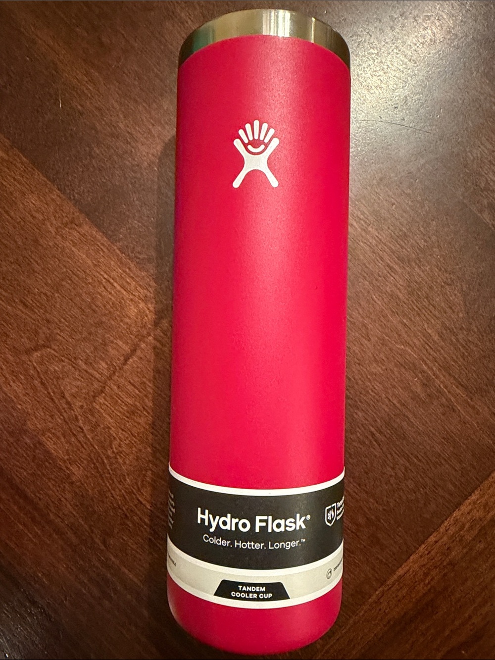 Hydro Flask Bright Red Insulated Tandem Cooler Cup